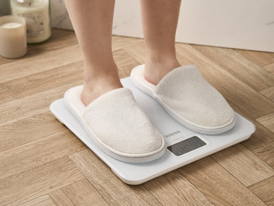 Corby Marsden Battery Free Bathroom Scales in White by Corby of Windsor (Corby-27584)