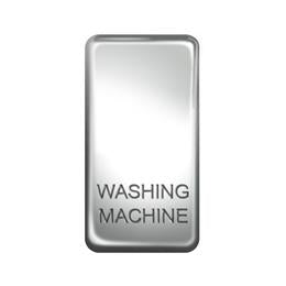 BG GRWMPC Nexus Grid Polished Chrome 'Washing Machine' Rocker by British General (BG-GRWMPC-1)