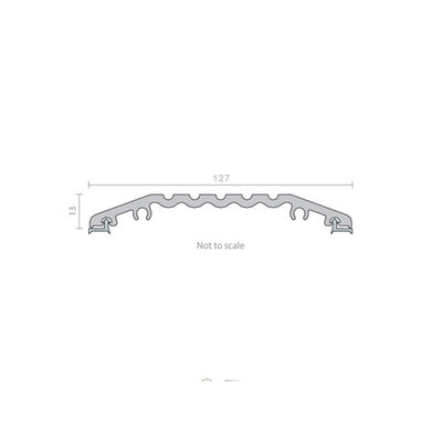 Other Door Hardware: Raven RP28 - Heavy Duty Threshold Plate 1000mm length by Astroflame (ASTRO-ADRP28/1000)