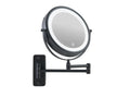Corby Winchester Illuminated Wall Mounted Mirror in Black