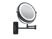 Corby Winchester Illuminated Wall Mounted Mirror in Black by Corby of Windsor (Corby-26831)