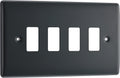 BG RPM4 Nexus Grid Part M | 4 Module Front Plate