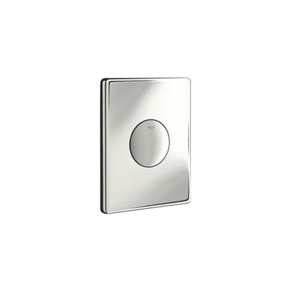 Grohe Skate Single Flush Plate - Chrome - 38573000