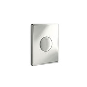 Grohe Skate Single Flush Plate - Chrome - 38573000 by Grohe (Grohe-38573000)