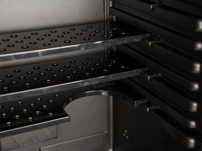 Corby Eton 20L Glass Minibar in Black with Black interior - UK Plug