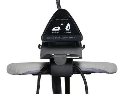 Corby Oxford Ironing Centre in Light Grey with Sherwood 1200W Steam Iron - UK Plug