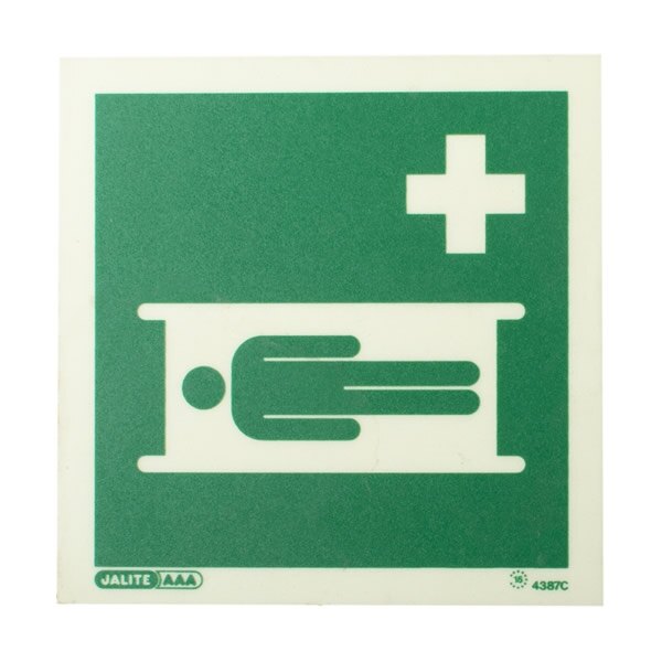 Stretcher Location Sign