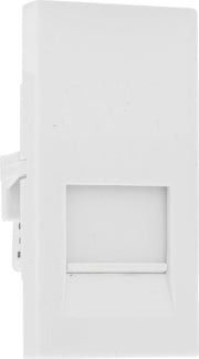 BG EMBTSIW | White | 1 Module Euro Module IDC Secondary Telephone Socket by British General (BG-EMBTSIW)