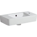 Geberit Selnova Compact RH Countertop Basin 500mm - 1 Tap Hole - 501.507.00.7