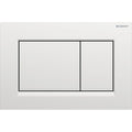 Geberit Sigma20 Square WC Dual Flush Plate - Matt Chrome - 115.883.JQ.1