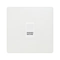 BG Evolve Pearlescent White Custom Appliance Grid Switch 1 Gang Screwless