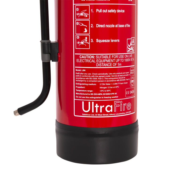 Lithco LB6 Lithium-Ion Battery 6ltr Fire Extinguisher