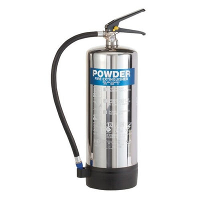 Stainless Steel 6kg Dry Powder Fire Extinguisher by FireChief (HSDPEX6SS)
