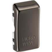 BG RRMWBN Nexus Grid Black Nickel 'MICROWAVE' Rocker by British General (BG-RRMWBN-Shopify-SA_1)