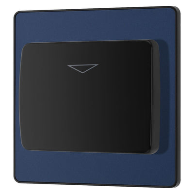 BG Evolve Matt Blue Hotel Key Card Switch PCDDB