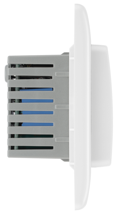 BG 8KYCSW Moulded Round Edge | White | 16A Hotel Key Card Switch by British General (BG-8KYCSW)