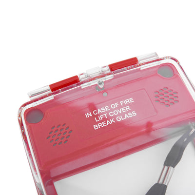 Extinguishers & Equipment: Waterproof Call Point Cover - Flush Mounted - Sigma Smart+Guard Enviro SG-F-W Range With Sounder - SG-FS-W by Vimpex (SAFELINCS-VXSGFSW)