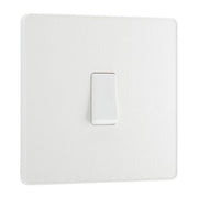BG Evolve Pearlescent White Screwless Switches & Sockets White Insert Full Range