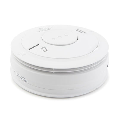 Mains Powered Optical Smoke Alarm with Self-Charging 10 Year Back-up Battery - Aico Ei3016 by EI Electronics (Safelincs-EI3016)