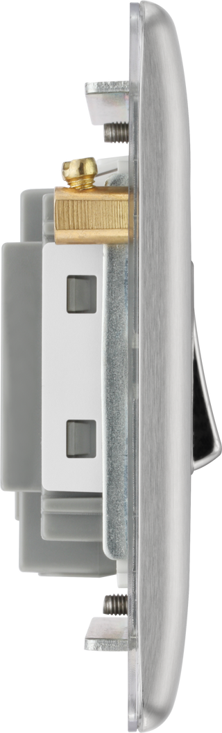 BG Electrical NBS15F Nexus Metal Brushed Steel 10Ax Plate Fan Isolator Switch by British General (BG-NBS15F-Shopify-SA_1)