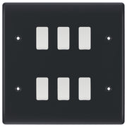 BG Part M 4 Gang Intermediate Light Switch Custom Grid Switch