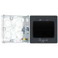 BG Evolve Matt Grey 10A 3 Pole Fan Isolator PCDMG15B with 25mm Steel Back Box