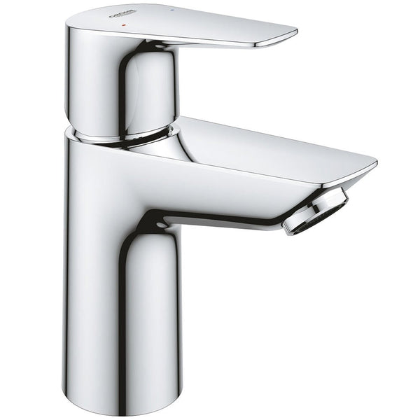 Grohe BauEdge; s-size; smooth body basin tap w/ pop up waste - 23895001