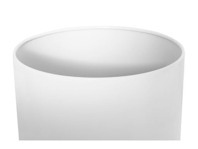 Corby Thornton Single Layer Waste Bin in White, 9L by Corby of Windsor (Corby-14331)