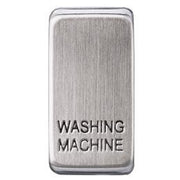BG GRWMBS Nexus Grid Brushed Steel 'Washing Machine' Rocker by British General (BG-GRWMBS-1)