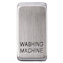 BG GRWMBS Nexus Grid Brushed Steel 'Washing Machine' Rocker