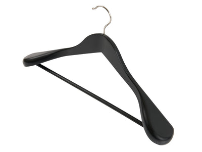Corby Clifford Hooked Suit Hanger in Black by Corby of Windsor (Corby-27057)