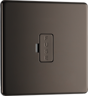BG FBN54 Nexus Screwless Flat-Plate Unswitched Fused Connection Spur Unit 13A by British General (BG-FBN54-Shopify-SA_1)