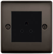 BG Nexus Metal Black Nickel 5A Unswitched Socket NBN29B by British General (BG-NBN29B-1)