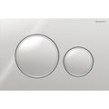 Geberit Sigma20 Round WC Dual Flush Plate - Gloss Chrome - 115.882.KH.1