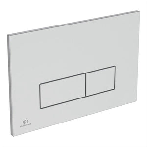 Ideal Standard Oleas M2 brushed chrome dual flush plate