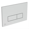 Ideal Standard Oleas M2 Mechanical Dual Flushplate - Brushed Chrome - R0121JG