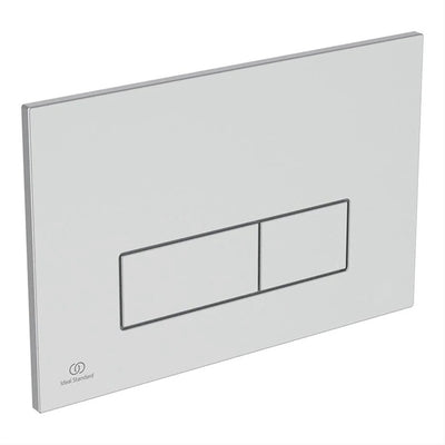 Ideal Standard Oleas M2 brushed chrome dual flush plate
