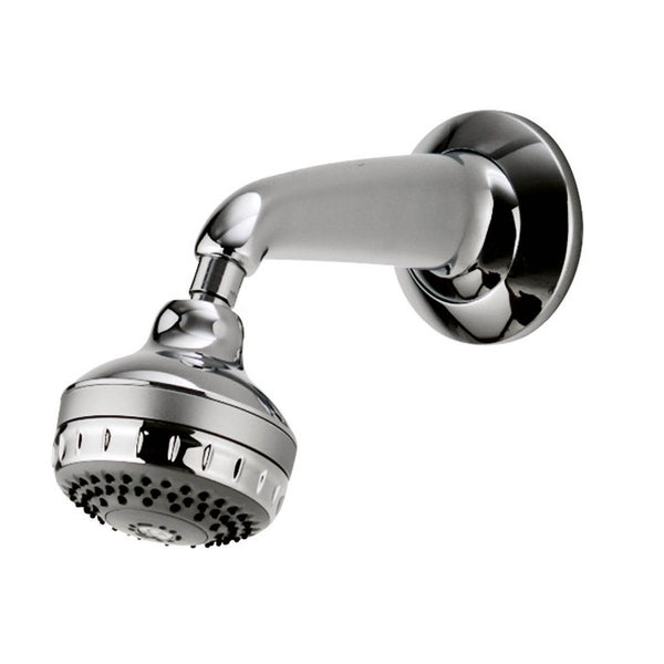 Aqualisa VARISPRAY Fixed Shower Head; Wall Mounted; 3 Spray Option Shower Head; Chrome - 99.50.01