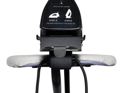 Corby Oxford Ironing Centre in Light Grey with Sherwood 2000W Steam Iron - UK Plug