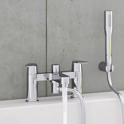 Grohe EUPHORIA COSMOPOLITAN Stick Wall Holder Set; 1 Spray Handset; Chrome - 27369000 by Grohe (Grohe-27369000)