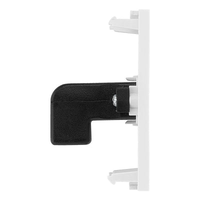 BG Nexus Brushed Steel HDMI Socket White insert