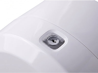 Bremmer Linea Toilet Roll Dispenser in White