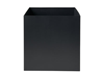 Corby Sheffield Metal Dual Recycling Bin with Plastic Inserts in Black