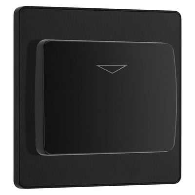 BG Evolve Matt Black Hotel Key Card Switch PCDMBKYCSB