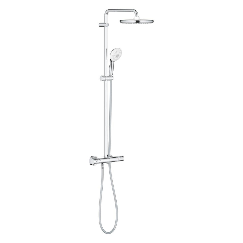 Grohe Tempesta 250 Shower System w/ Thermostat - Chrome 26670001