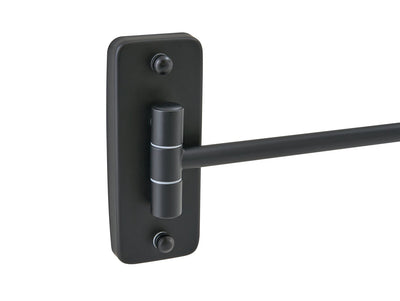 Corby Winchester Illuminated Wall Mounted Mirror in Black by Corby of Windsor (Corby-26831)