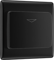 BG NFBKYCSB Nexus Metal Matt Black 16A Hotel Key Card Switch by British General (BG-NFBKYCSB-SA_1)