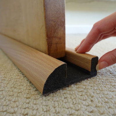 Other Door Hardware: Foam Under Door Seal Light Wood by Astroflame (Astro-ADUDS/LW)