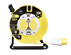 Masterplug LVCT2516/2 Yellow 110V 16A 2 Gang Cable Reel with Indicator 25m