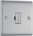 NBS54 Front - This 13A fused and unswitched connection unit from British General provides an outlet from the mains containing the fuse ideal for spur circuits and hardwired appliances.